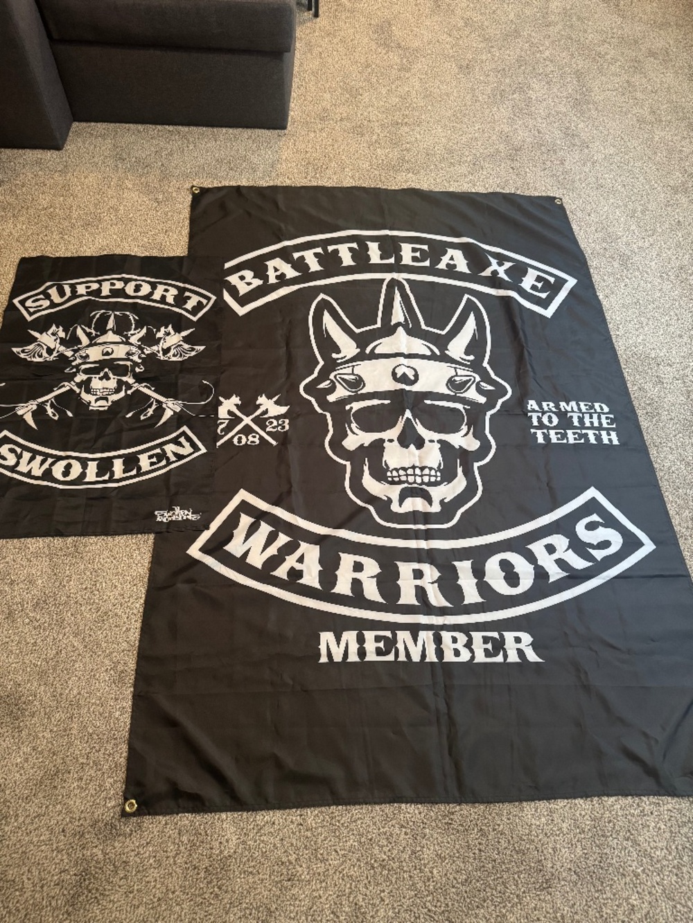 Swollen Members Battleaxe Warriors Flags